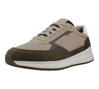 Geox Men's U BRANTHON A Sneaker, Military/Sand, 9 UK