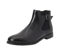 Geox Men's U Decio A Ankle Boot, Black, 7 UK