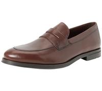 Geox Men's U Decio B Moccasin, Dk Brown, 10.5 UK