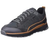 Geox Men's U Dolomia B ABX A Sneaker, Graphite Ochre, 8 UK