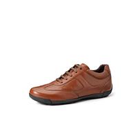 Geox Mens U Edgware Sneakers, Cognac, 6 UK