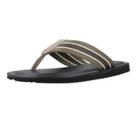 Geox Men's U ERICE B Slide Sandal, Dove Grey/Pistachio, 8 UK