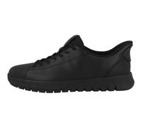 Geox Men's U Flextride Plus A Sneaker, Black, 6.5 UK