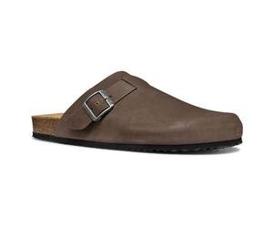 Geox Mens U Ghita C Slide Sandal, Dk Coffee, 10 UK
