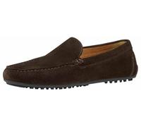 Geox Men's U ISTRIA C Moccasin, Dark Brown, 45 EU