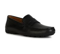 Geox Men's U Kosmopolis + Grip Moccasin, Black, 8 UK