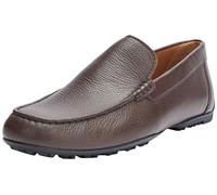 Geox Men's Moccasin U Kosmopolis + Grip – Dk Brown – UK 10