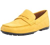 Geox Men's U Kosmopolis + Grip Moccasin, Yellow, 9 UK