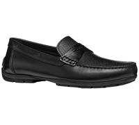 Geox Men's U Moner W 2FIT D Loafer, Black, 7 UK