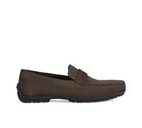 Geox Men's u Moner w 2fit d Moccasin, Dk Brown, 9 UK