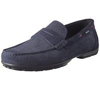 Geox Men's U Moner W 2fit D Moccasin, Navy, 6 UK