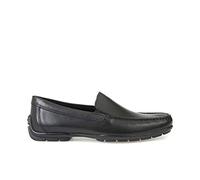 Geox Mens U Moner W 2fit Moccasins, Black, 6.5 UK