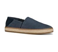 Geox Men's U PANTELLERIA A Espadrille Wedge Sandal, Navy, 8 UK