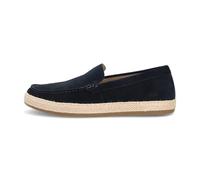 Geox Men's U Pantelleria B Espadrille Wedge Sandal, Navy, 4 UK