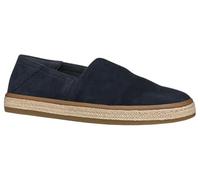 Geox Men's U PANTELLERIA A Espadrille Wedge Sandal, Navy, 10 UK