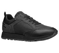 Geox Men's U Partenio B Trainers, Black, 10.5 UK