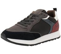 Geox Men's U Partenio B Trainers, Dk Coffee Black, 6.5 UK