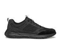 Geox Men's U Portello A Sneaker, Black, 10.5 UK