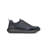 Geox Men's U Portello A Sneaker, Navy, 8 UK