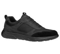 Geox Men's U Portello B Sneaker, Black, 10 UK
