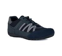 Geox Men's U Ravex Trainers, Blue, 42 EU, Blue, 8 UK