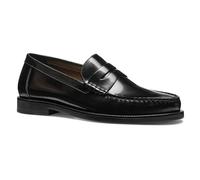 Geox Men's U RECANATI B Loafer, Black, 10 UK