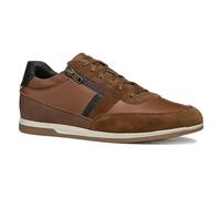 Geox Men's U Renan A Sneaker, Brown Cotto, 10 UK