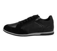 Geox Men's U Renan B Sneaker, Black, 10 UK
