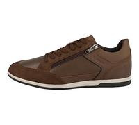 Geox Men's U Renan B Sneaker, Browncotto, 9 UK