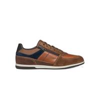 Geox Men's U Renan B Sneaker, Browncotto Navy, 9 UK
