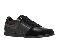 Geox Men's U Renan B Sneaker, Black Anthracite, 8 UK