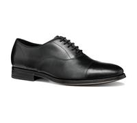 Geox Men's U REZZONICO B Oxford, Black, 10 UK