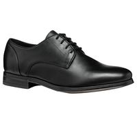 Geox Men's U REZZONICO C Oxford, Black, 11 UK