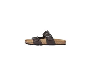 Geox Men's U Sandal Ghita B Slide, Coffee, 11 UK