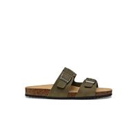Geox Men's U Sandal Ghita B Slide, Military, 10 UK