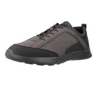 Geox Men's U Sanzio C Sneaker, Dk Coffee Black, 7 UK