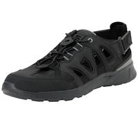 Geox Men's U Sanzio D Sports Sandal, Black, 6 UK
