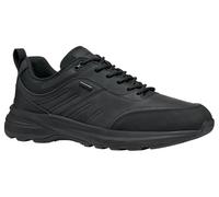 Geox Men's U Senales B ABX Trainers, Black, 40 EU, Black, 6.5 UK
