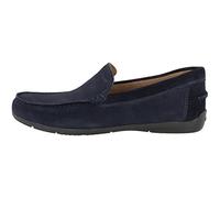 Geox Men's U Siron Moccasin, Navy, 7.5 UK