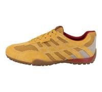 Geox Men's U Snake Original A Sneaker, Ochre, 6 UK