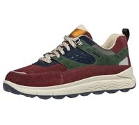 Geox Men's U Spherica 4x4 B ABX Trainers, Wine Dk Green, 10 UK