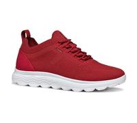 Geox Men's U SPHERICA A Sneaker, Red, 10 UK