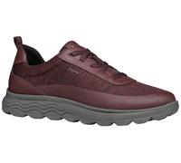 Geox Men's U Spherica A Sneaker, Wine Red, 8 UK