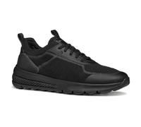 Geox Men's U SPHERICA ACTIF B Sneaker, Black, 10.5 UK