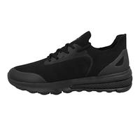 Geox Men's U Spherica Actif Sneaker, Black, 10 UK