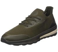 Geox Men's U Spherica Actif Sneaker, Dk Military, 10 UK
