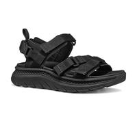 Geox Men's U SPHERICA ACTIF X S Sport Sandal, Black, 8 UK