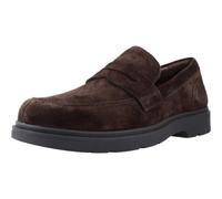 Geox Men's U Spherica Ec1 A Moccasin, Coffee, 8 UK