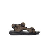 Geox Men's U Spherica Ec5 A Sports Sandal, Coffee, 6.5 UK