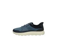 Geox Men's U Spherica Plus E Sneaker, Navy DK Avio, 10.5 UK